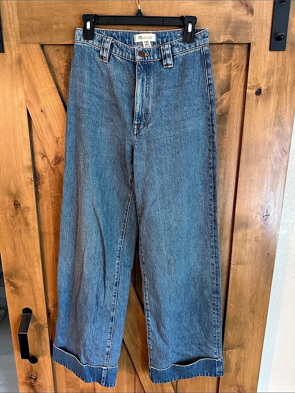 Madewell The Perfect Vintage Wide Leg Jean Waist 27